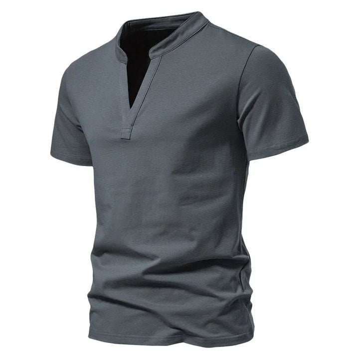 V-Ausschnitt T-Shirt für Herren