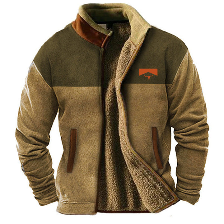 Gielo | Lässige Fleecejacke für Herren