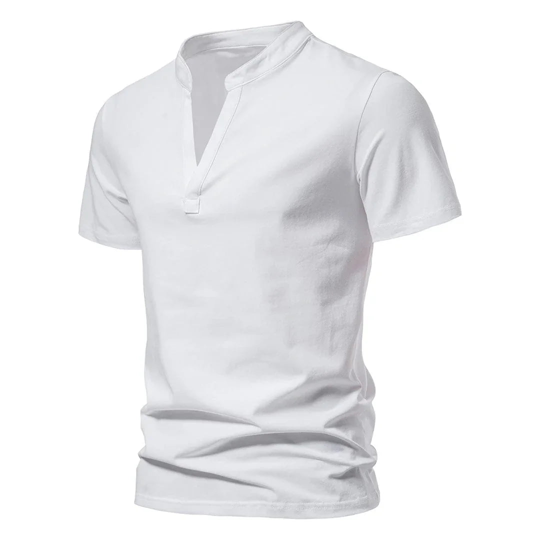 V-Ausschnitt T-Shirt für Herren