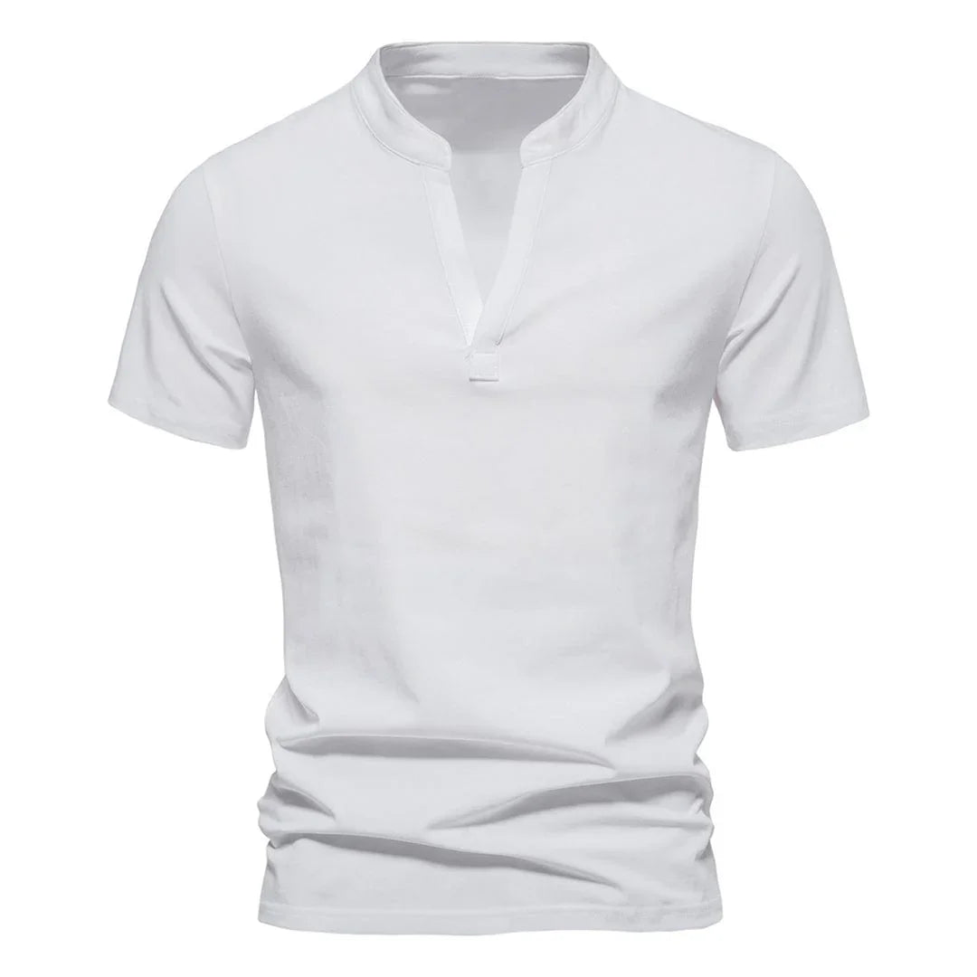 V-Ausschnitt T-Shirt für Herren