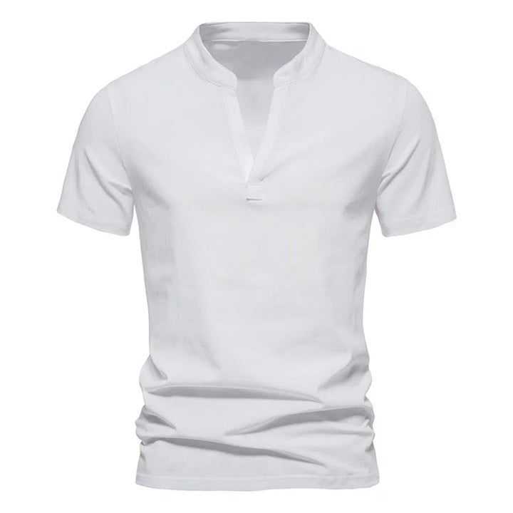 V-Ausschnitt T-Shirt für Herren