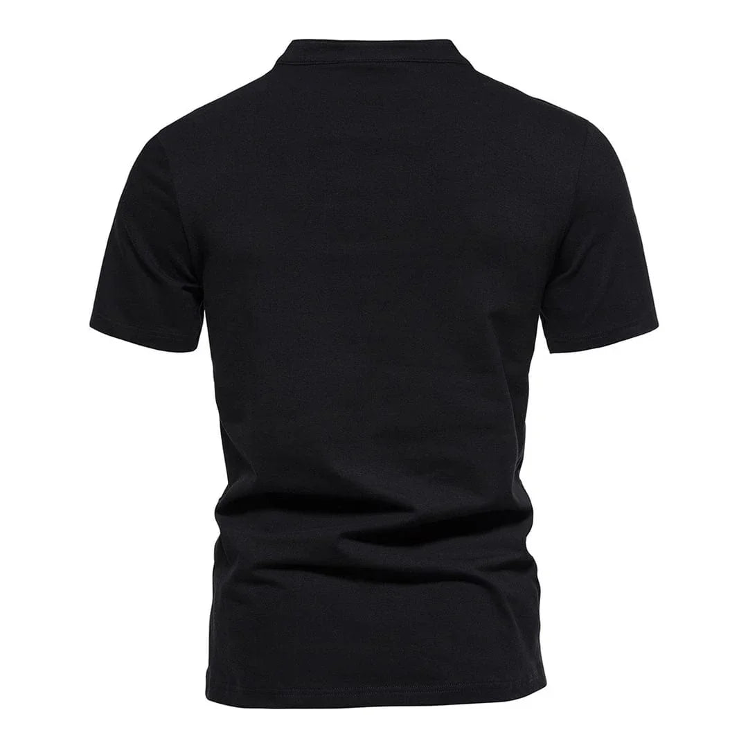 V-Ausschnitt T-Shirt für Herren