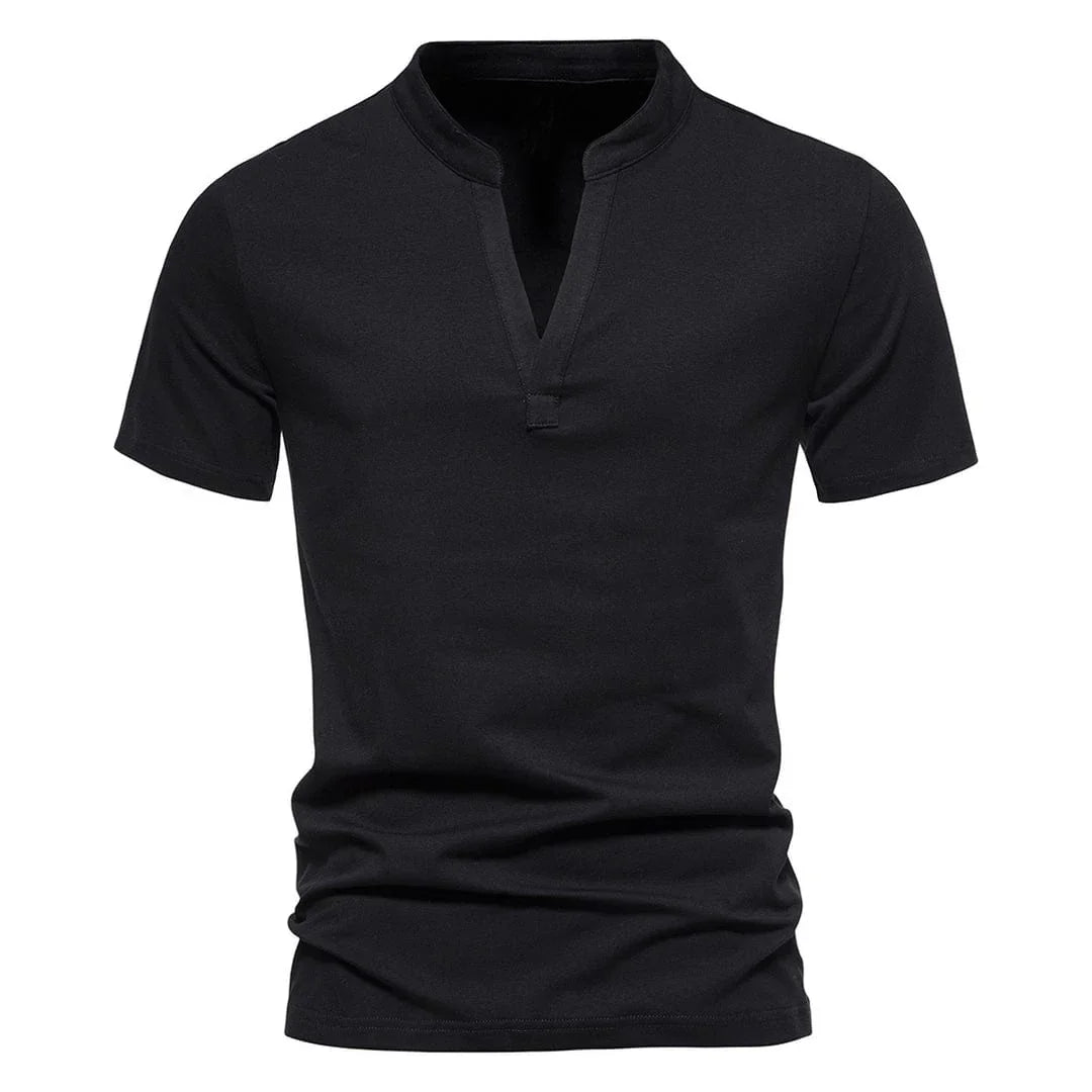 V-Ausschnitt T-Shirt für Herren