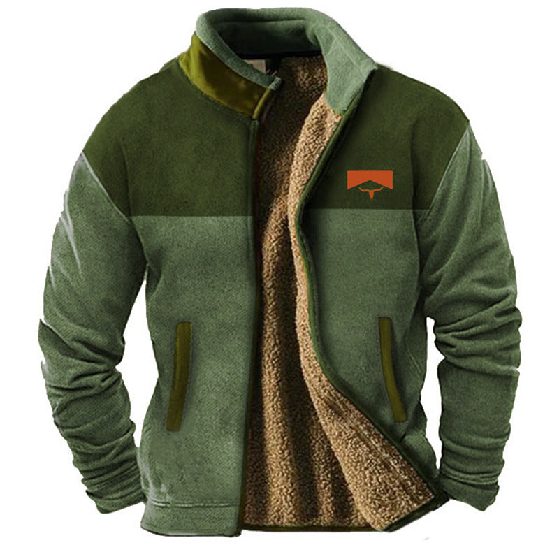 Gielo | Lässige Fleecejacke für Herren