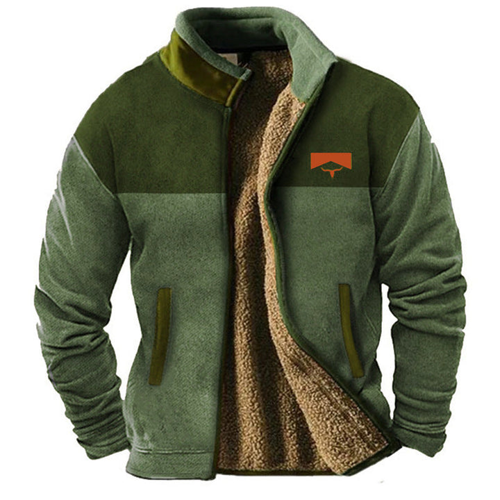 Gielo | Lässige Fleecejacke für Herren