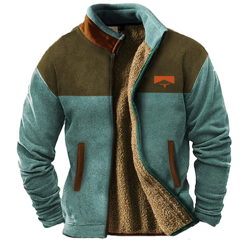 Gielo | Lässige Fleecejacke für Herren