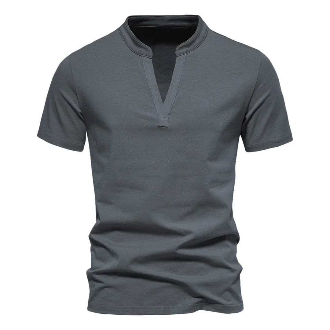 V-Ausschnitt T-Shirt für Herren