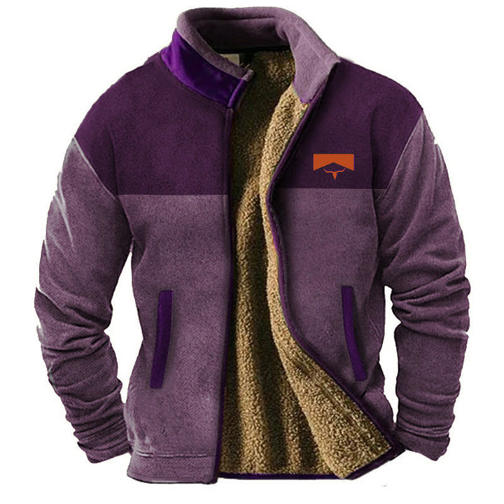 Gielo | Lässige Fleecejacke für Herren