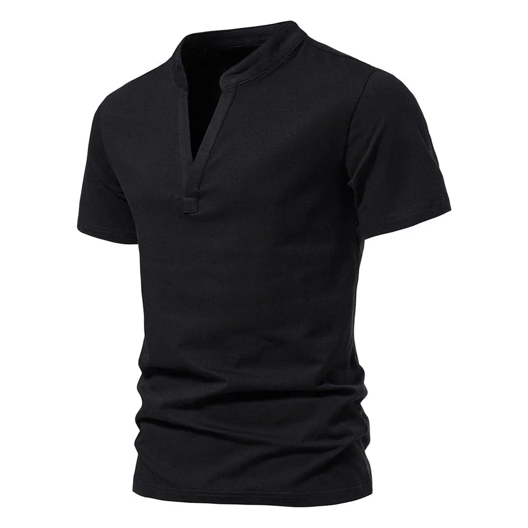 V-Ausschnitt T-Shirt für Herren