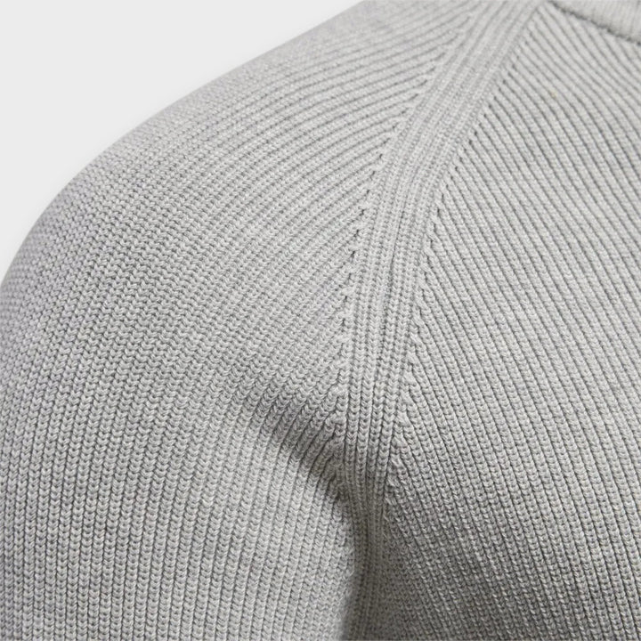 Rafael - Herrenpullover mit Reißverschluss