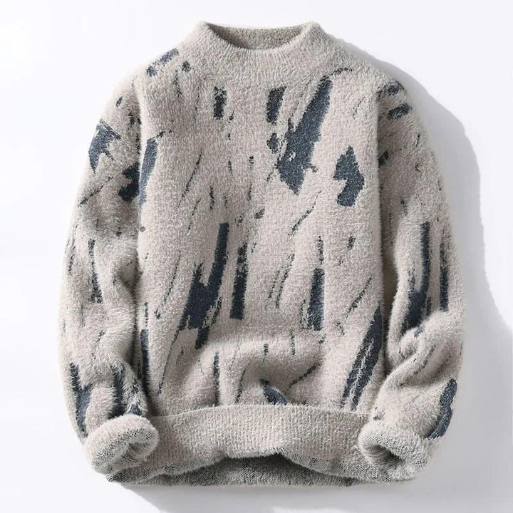 Pullover mit abstraktem Muster für Herren