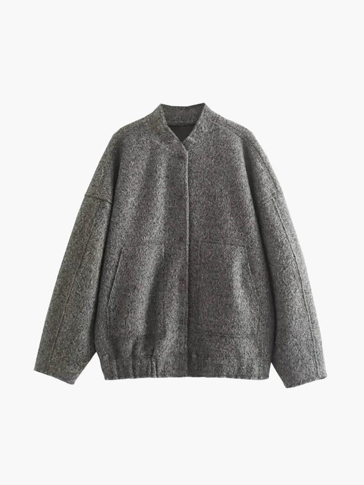Woll Bomberjacke für Damen
