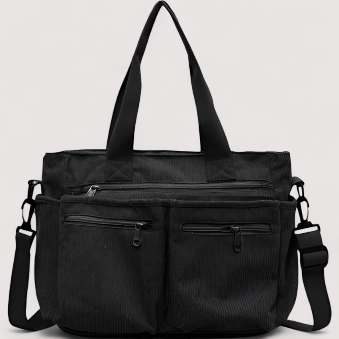 Selma™ | Geräumige Cord-Umhängetasche