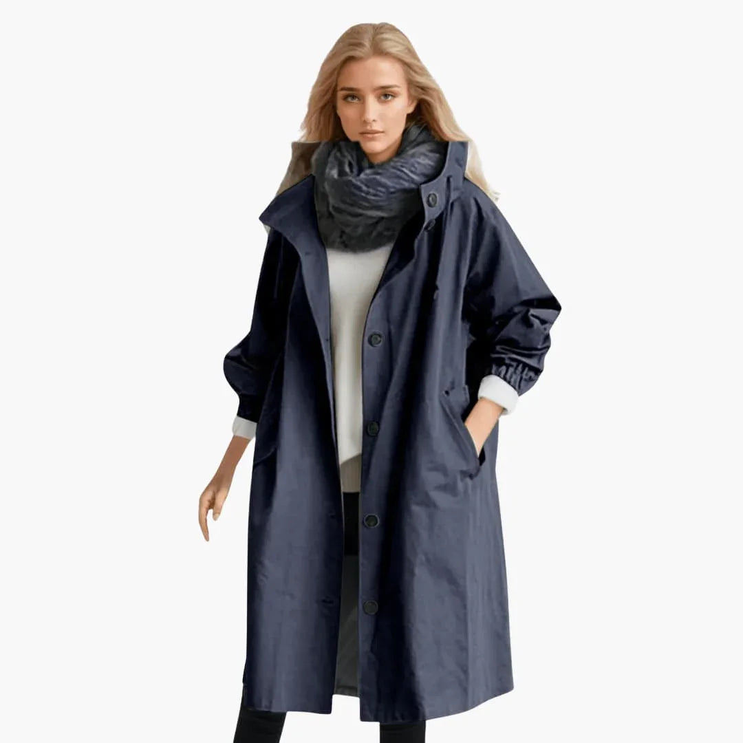 Wasserabweisender Trenchcoat für Damen