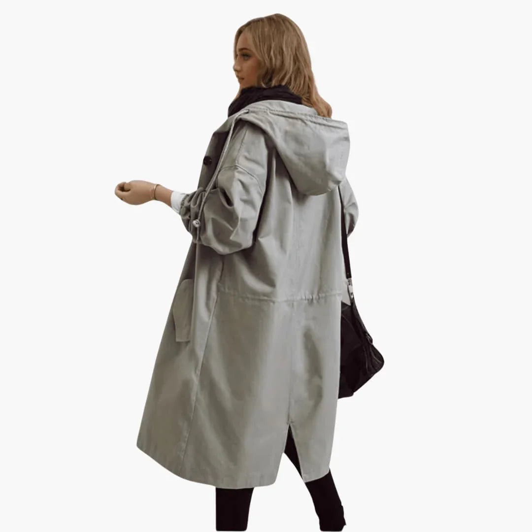Wasserabweisender Trenchcoat für Damen