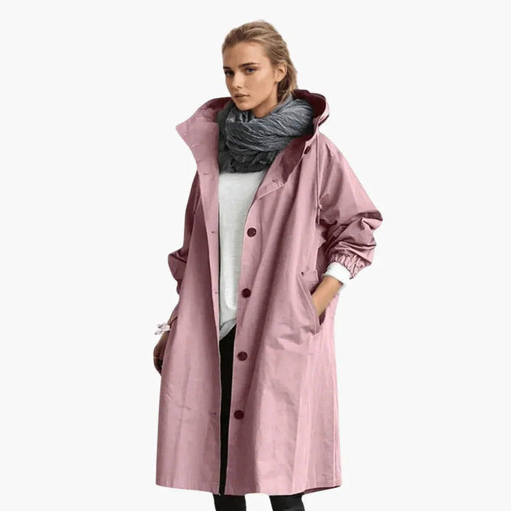 Wasserabweisender Trenchcoat für Damen