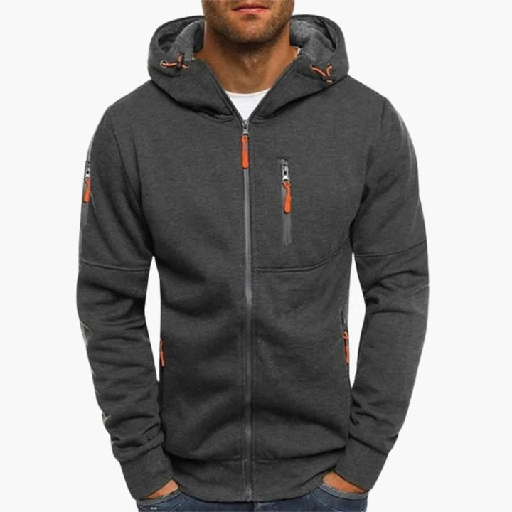 Zip-Up Hoodie für Herren