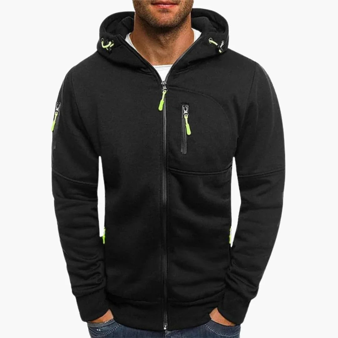 Zip-Up Hoodie für Herren
