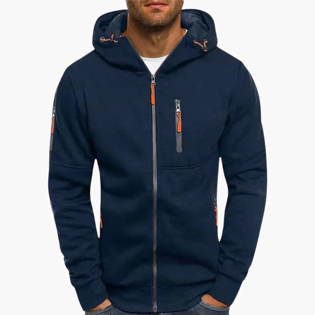 Zip-Up Hoodie für Herren