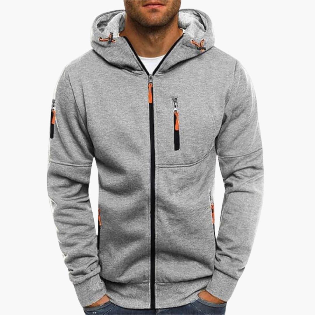 Zip-Up Hoodie für Herren