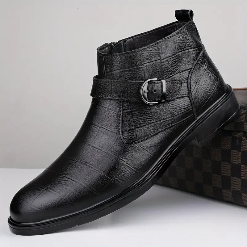 Stiefeletten mit Schnalle für Herren