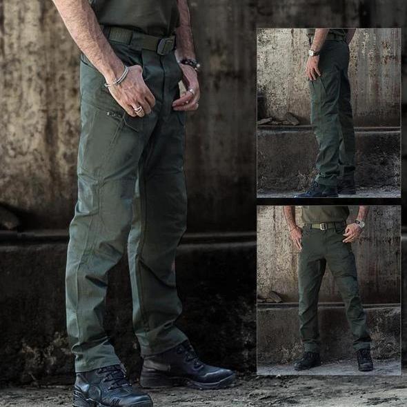 Dehnbare Cargohose mit Taschen für Herren