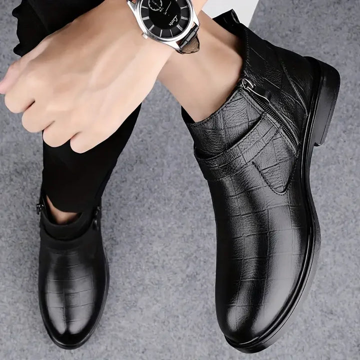 Stiefeletten mit Schnalle für Herren