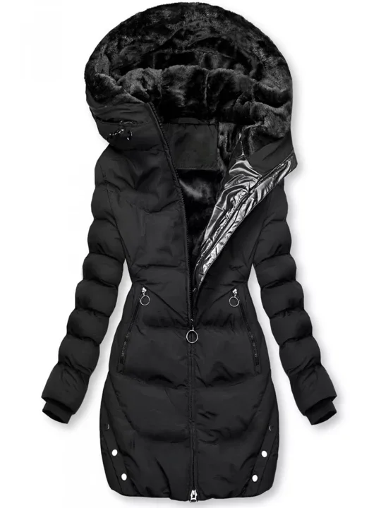 Gesteppt Gefütterte Winterjacke für Damen