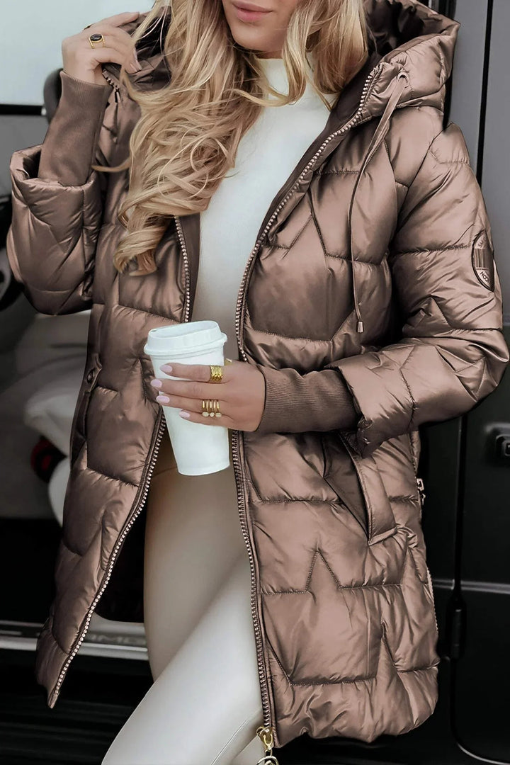 Kapuzen Steppjacke für Damen